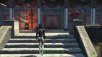 Teenage girl gets fucked by Fallout 4 master