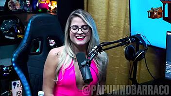 Bruna Carlos' dirty talk and average ass lead to arousal