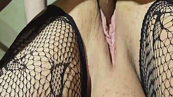 Amateur brunette gets fucked after being caught in the act
