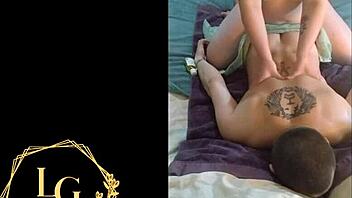 Amateur European step-mom gets a facial with cum in mouth