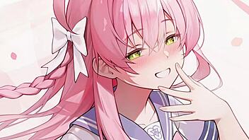 Hentai JOI game with titty fuck and edging
