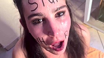 A compilation of amateur gay faceslaps and spits